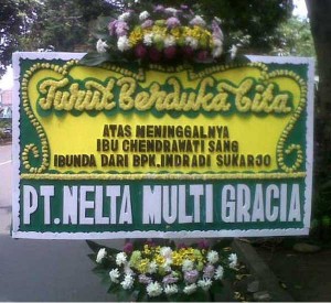 Bunga Papan Duka Cita type E (1)