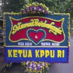 bunga papan happy wedding type D (2)