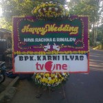 bunga papan happy wedding type D (3)