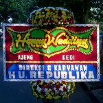 bunga papan happy wedding type E (3)